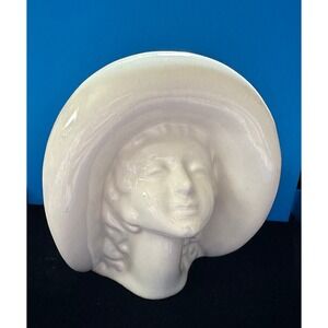 Vintage Art Deco Lady Headvase USA